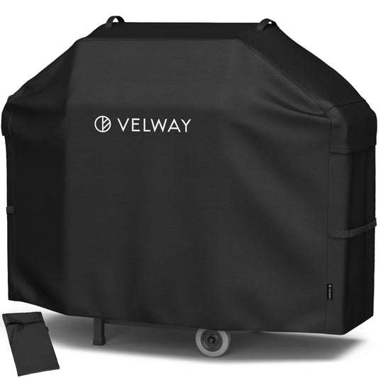 Velway Grill Cover Waterproof BBQ Cover with Air Vents & Handles 57inches FT0382/ FT0460